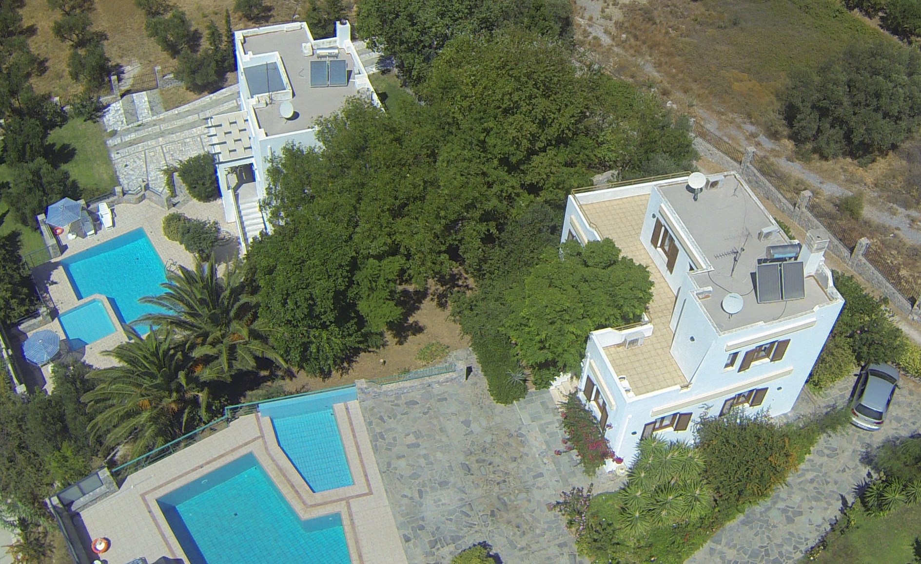 Villa Thymari - Villa Anemos (aerial).JPG